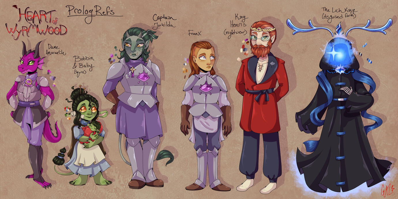 Wyrmwood Prologue Character Concepts